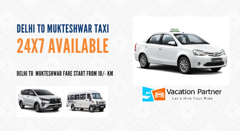 Delhi To Mukteshwar Taxi Service